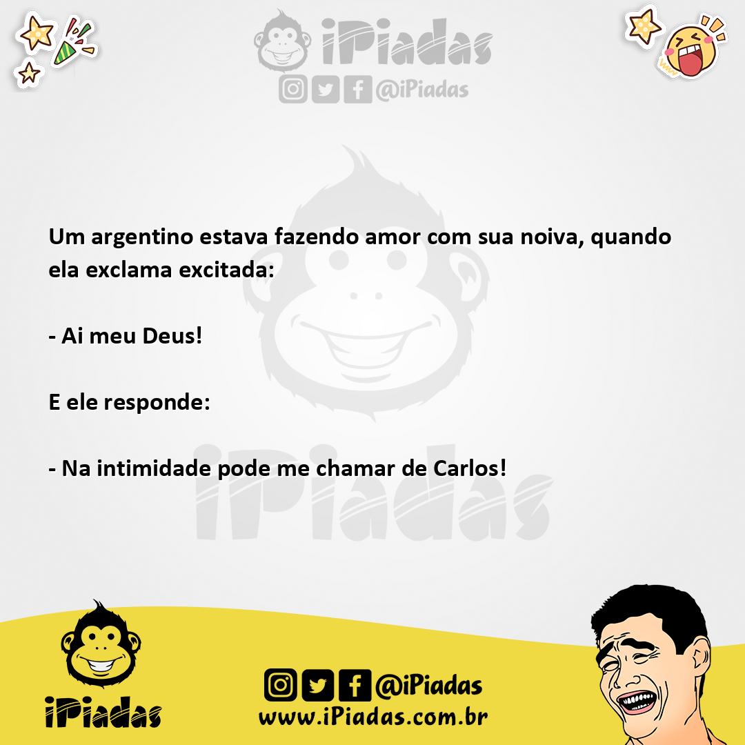 Ilustração da piada Argentino Fazendo Amor no iPiadas