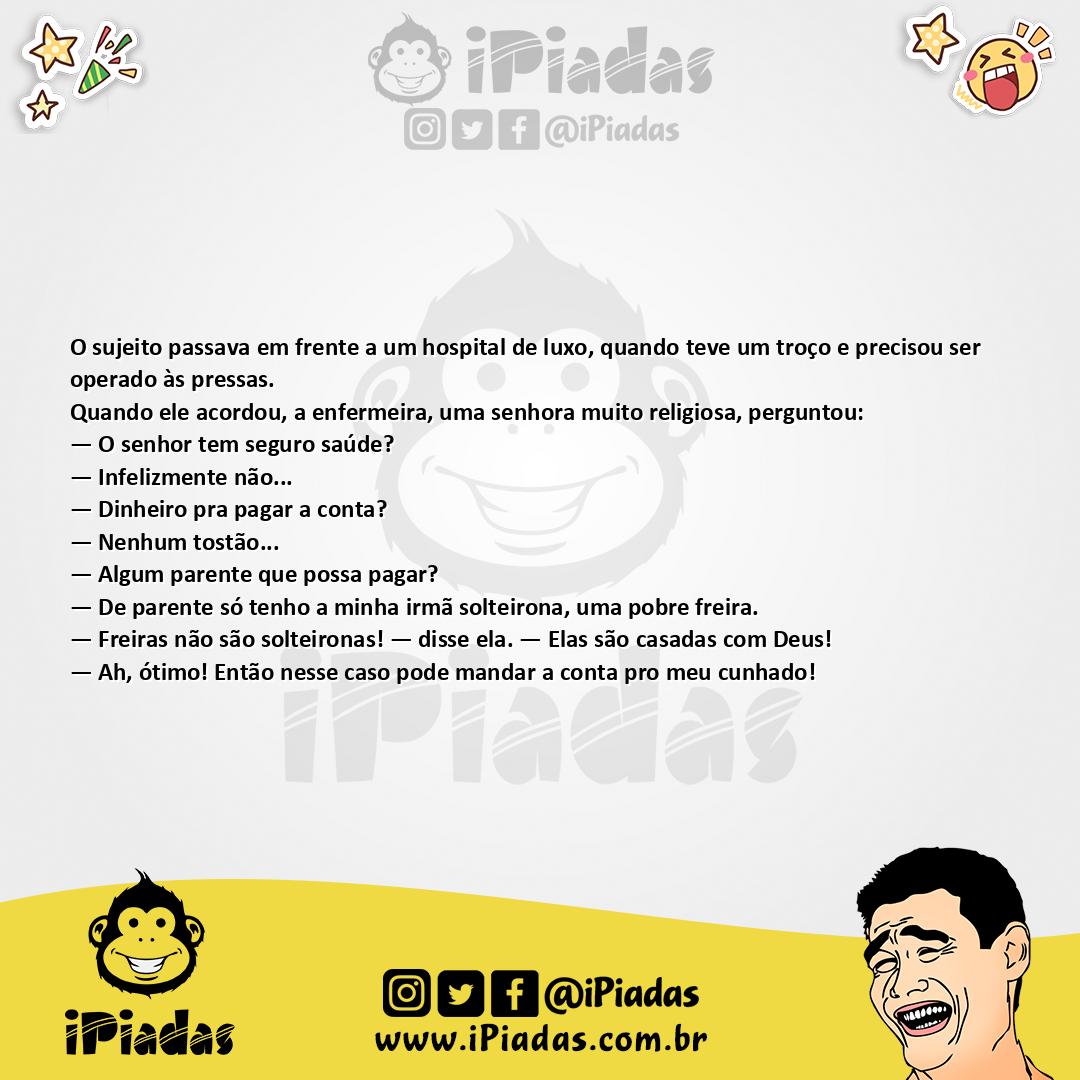 Ilustração da piada Quer Pagar Como? no iPiadas