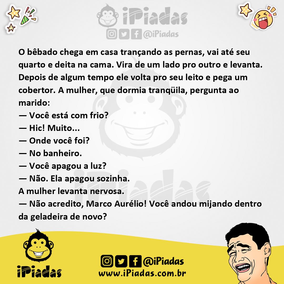 Ilustração da piada Mais Uma Vez no iPiadas