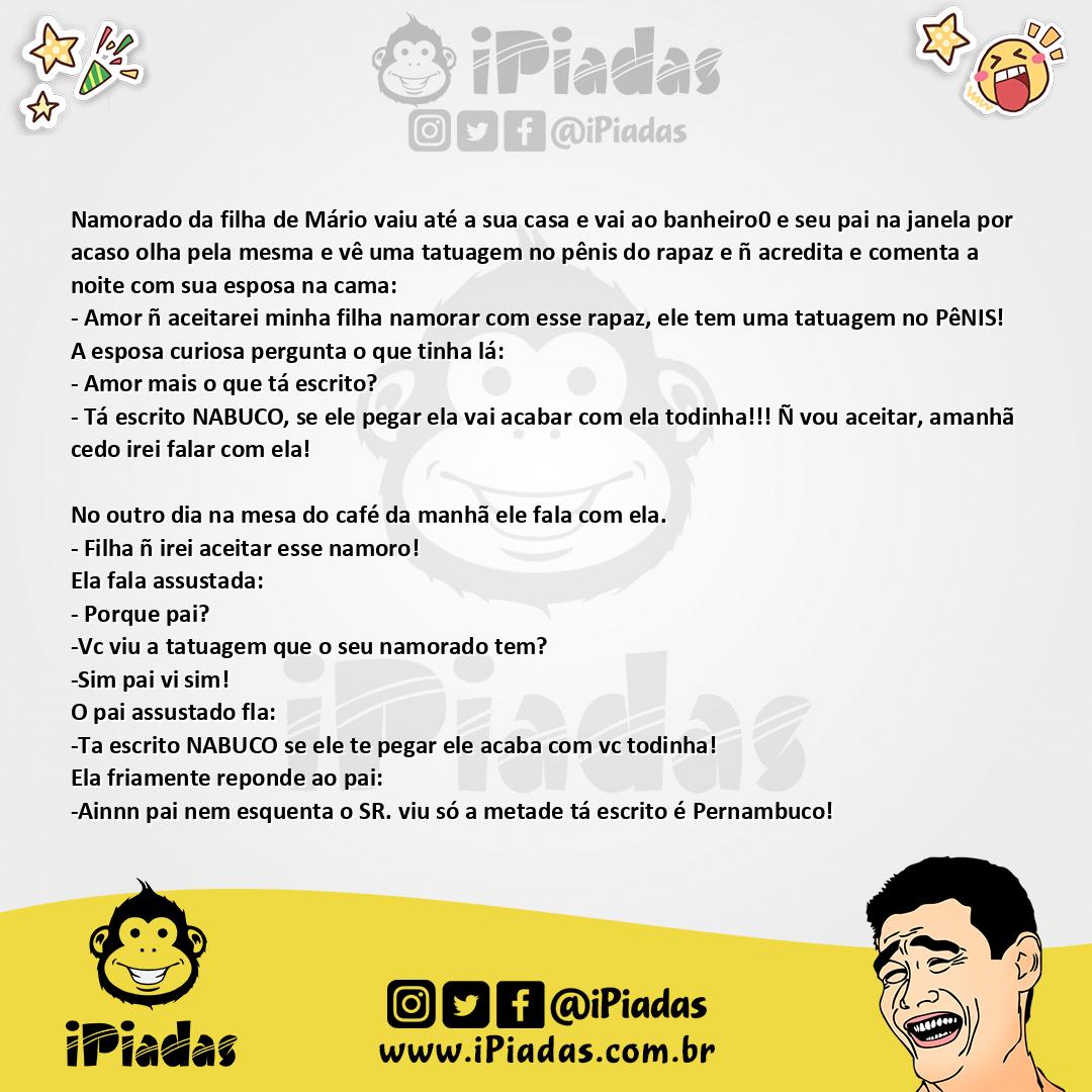 Ilustração da piada Nabuco no iPiadas