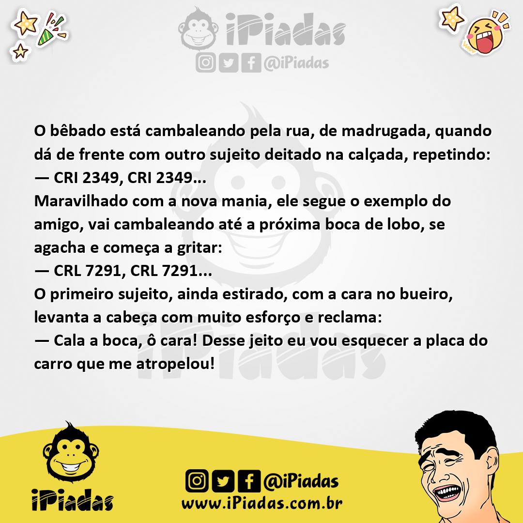 Ilustração da piada Nova Mania no iPiadas
