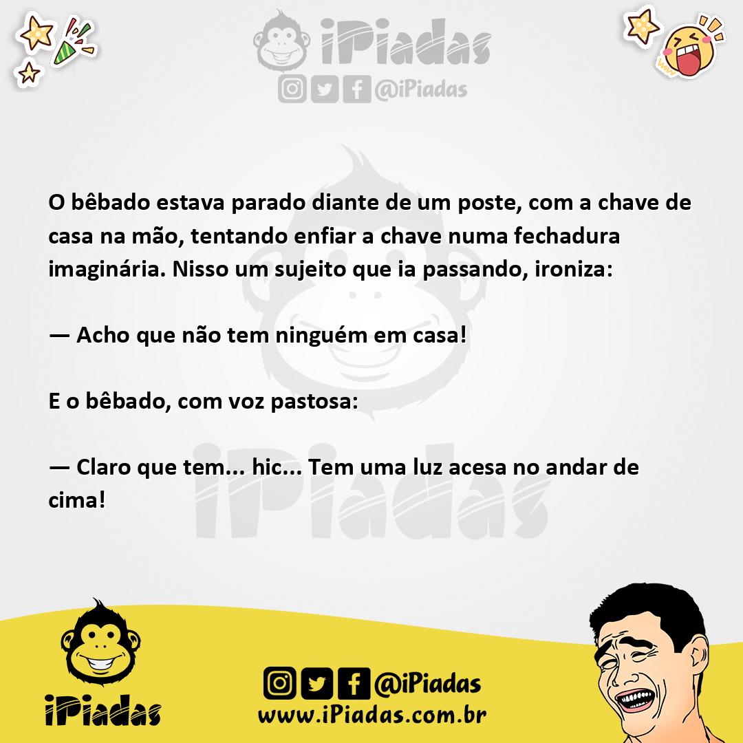 Ilustração da piada Poste Doce Poste no iPiadas
