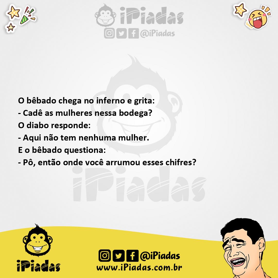 Ilustração da piada Questionamento do Bêbado no iPiadas