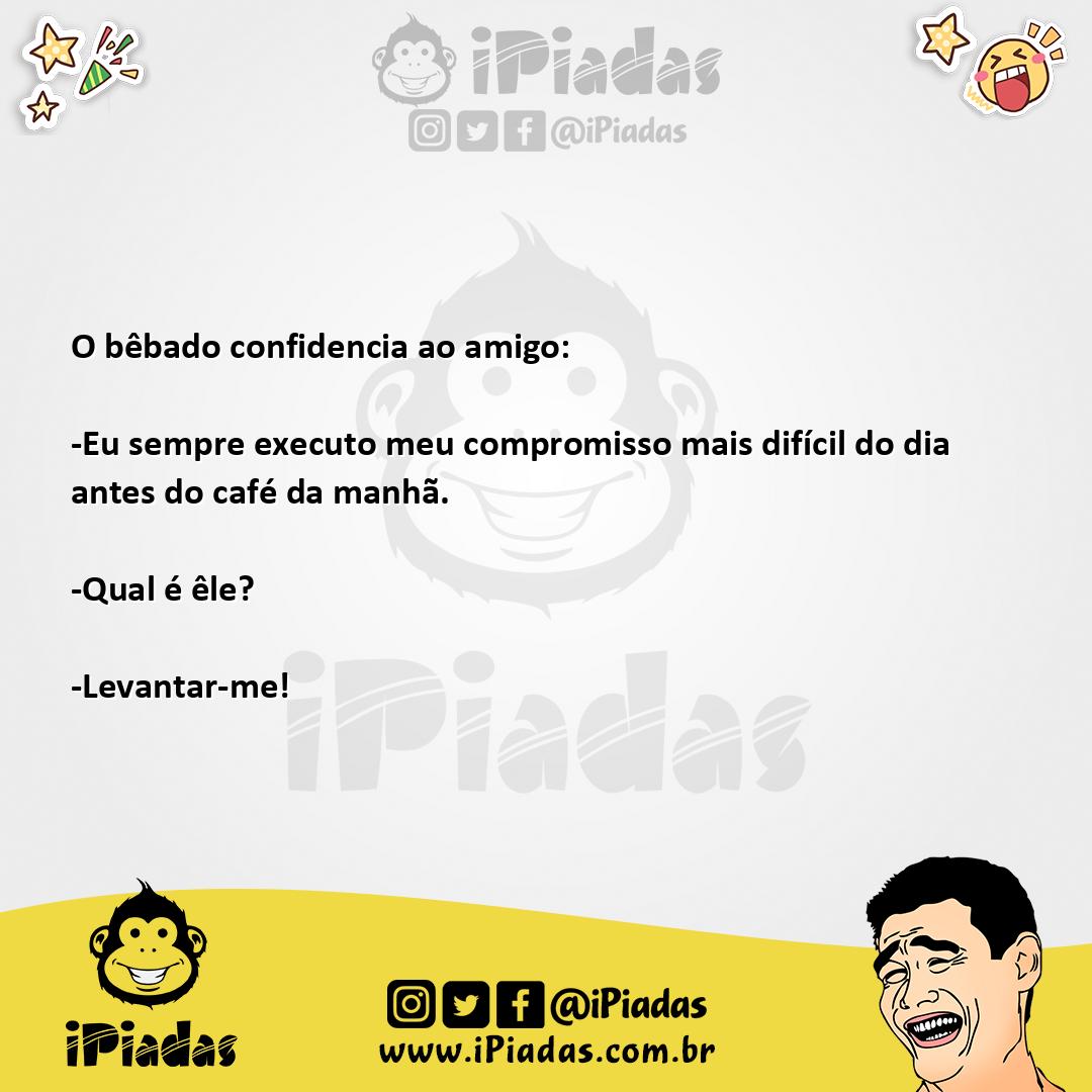 Ilustração da piada Tarefa dificil no iPiadas