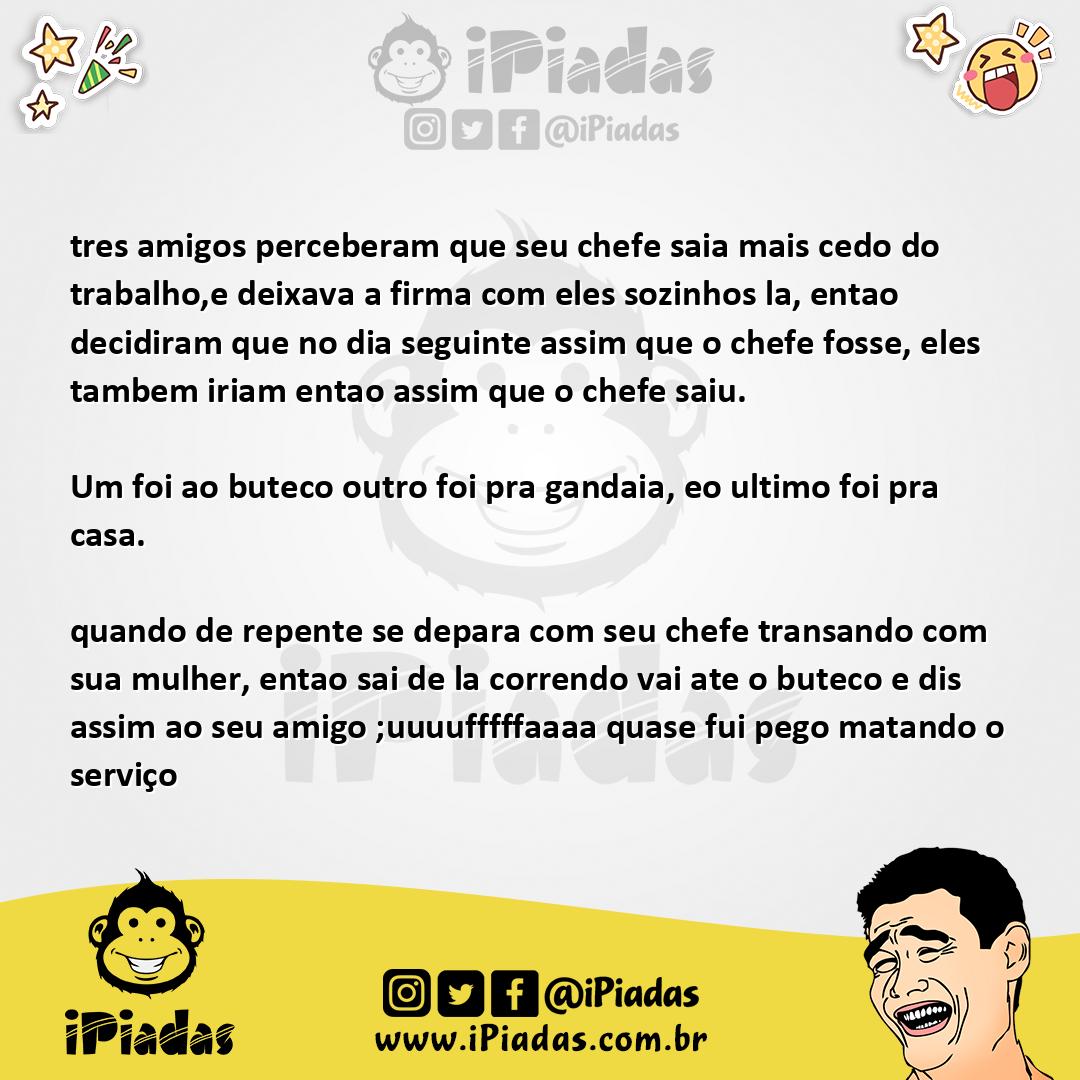 Ilustração da piada Um corno numa fria no iPiadas