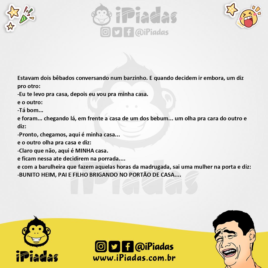 Ilustração da piada Velhos conhecidos no iPiadas