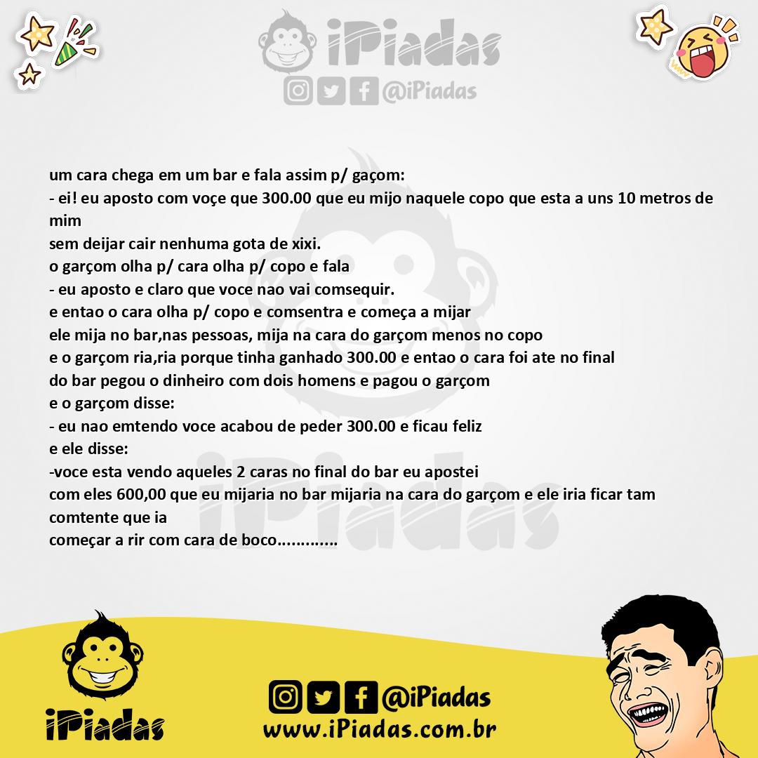 Ilustração da piada Xixi no iPiadas