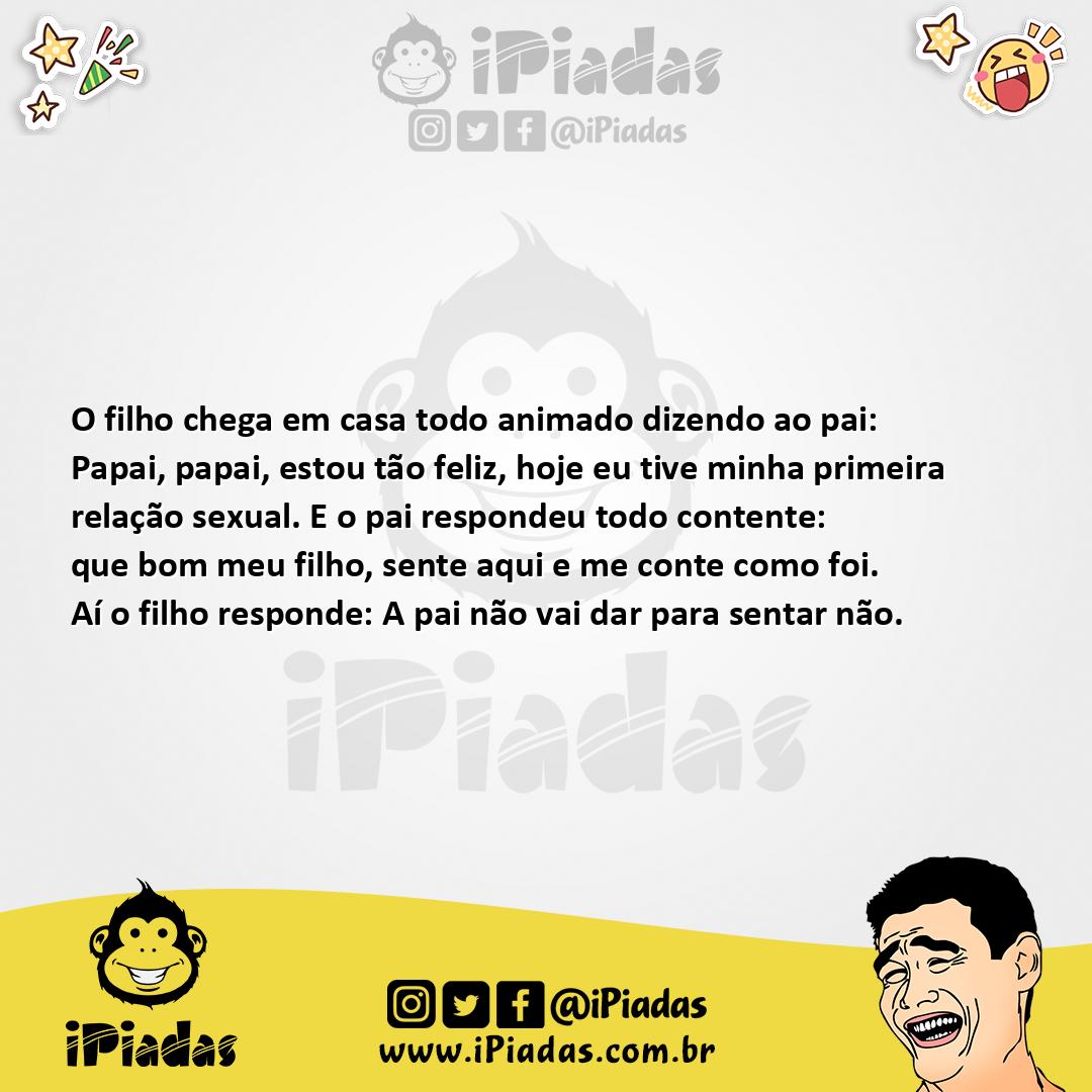 Ilustração da piada Papo cabeça no iPiadas