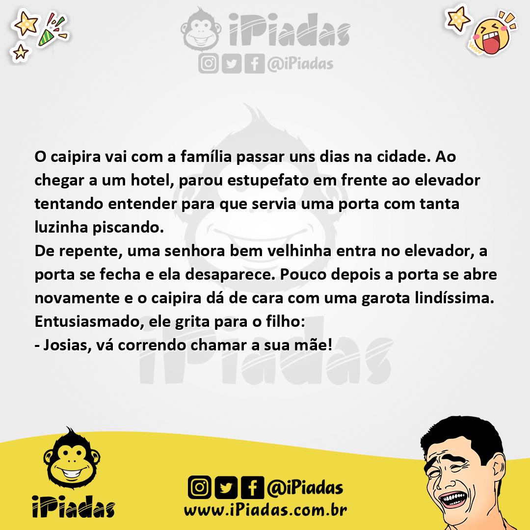 Ilustração da piada O Elevador no iPiadas