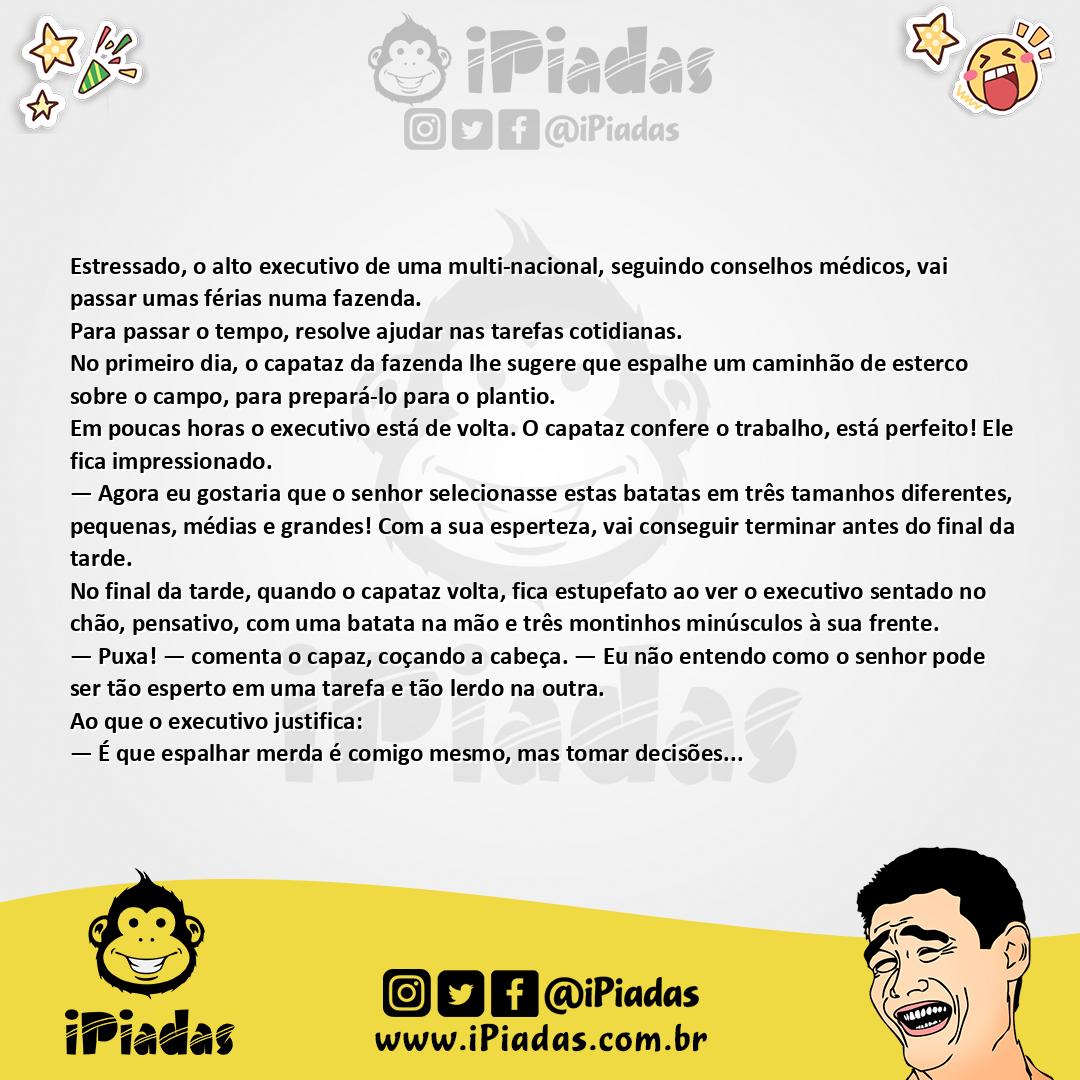 Ilustração da piada Tarefas da Fazenda no iPiadas