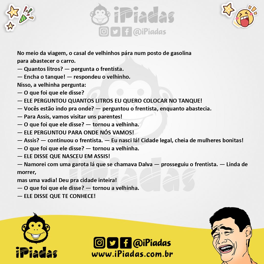 Ilustração da piada A Velha Surda! no iPiadas
