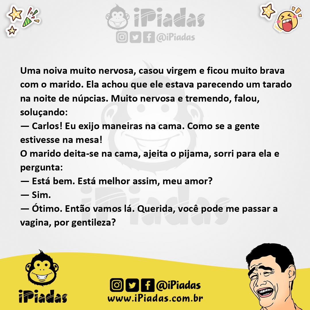 Ilustração da piada Boas Maneiras na Cama no iPiadas