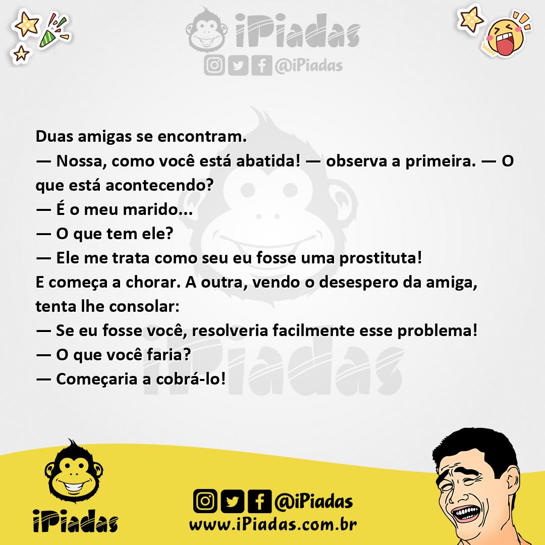 Ilustração da piada Como Prostituta no iPiadas
