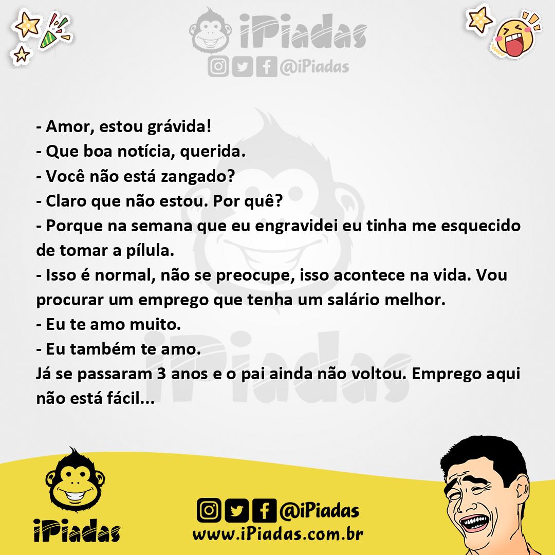 Ilustração da piada Conversa de Namorados no iPiadas
