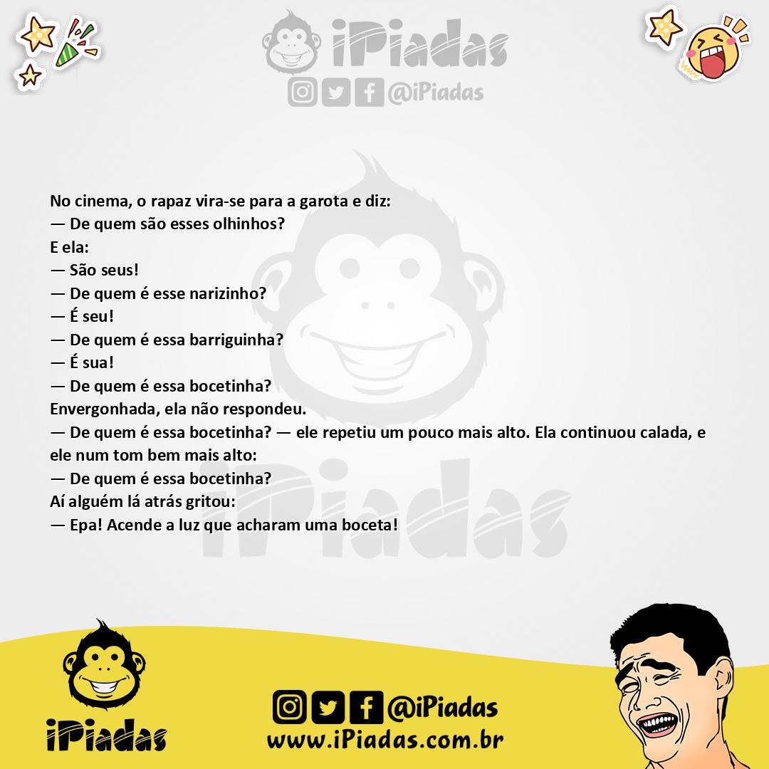 Ilustração da piada De Quem São? no iPiadas
