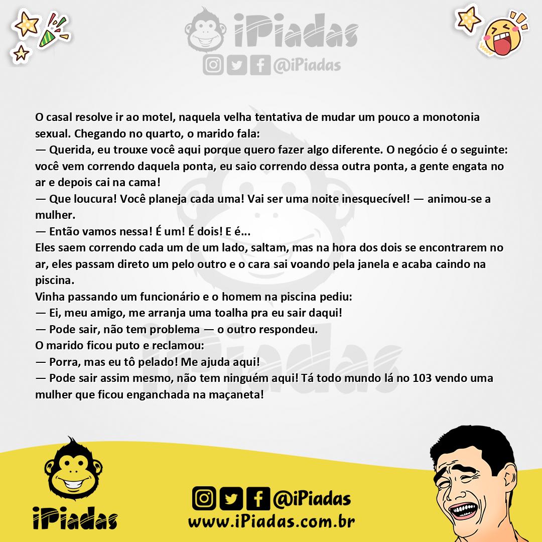 Ilustração da piada Encontro no Ar no iPiadas