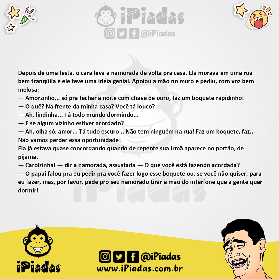 Ilustração da piada Fechando a Noite no iPiadas