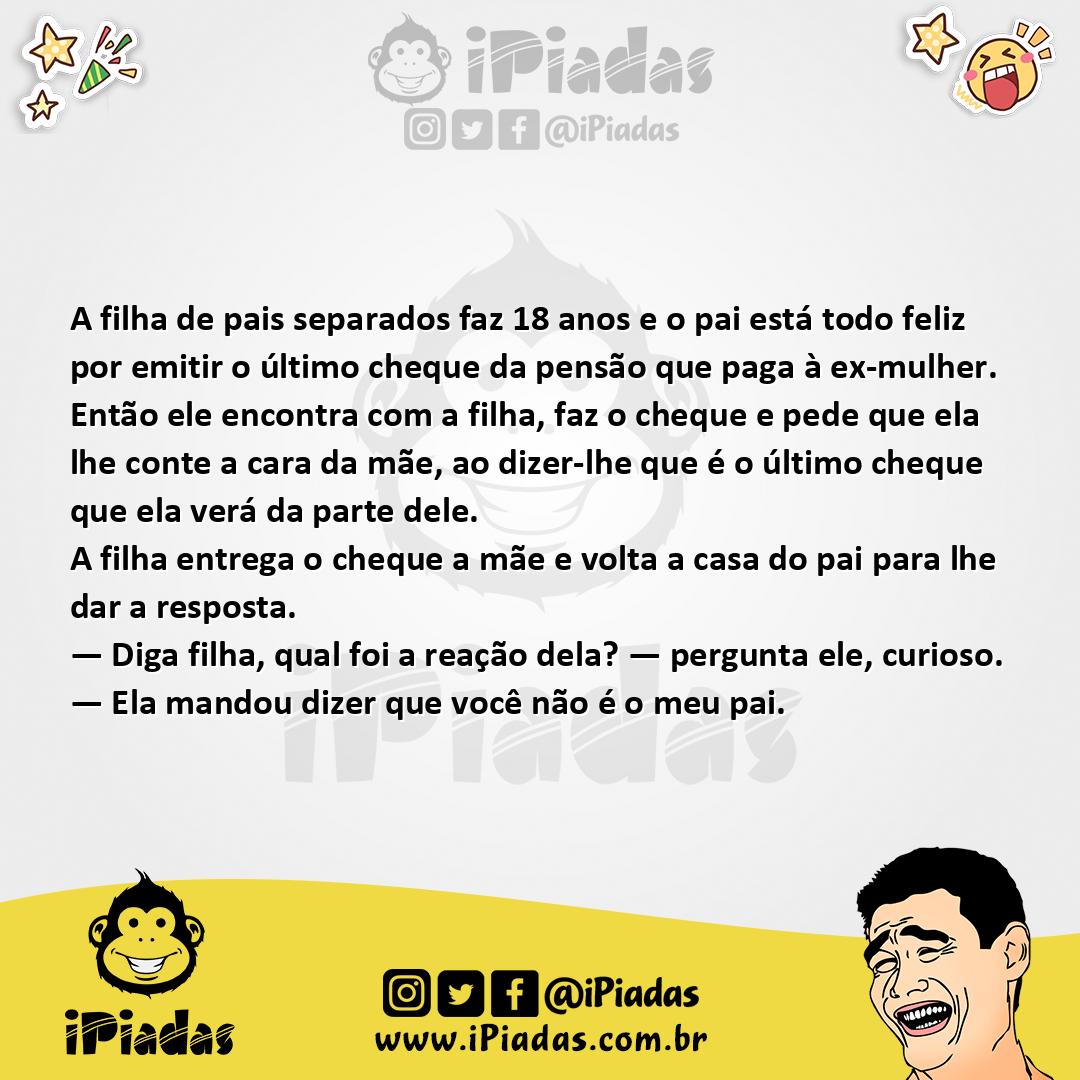 Ilustração da piada Fim da Pensão no iPiadas