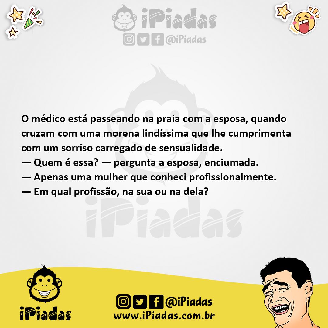 Ilustração da piada Mulher Enciumada no iPiadas