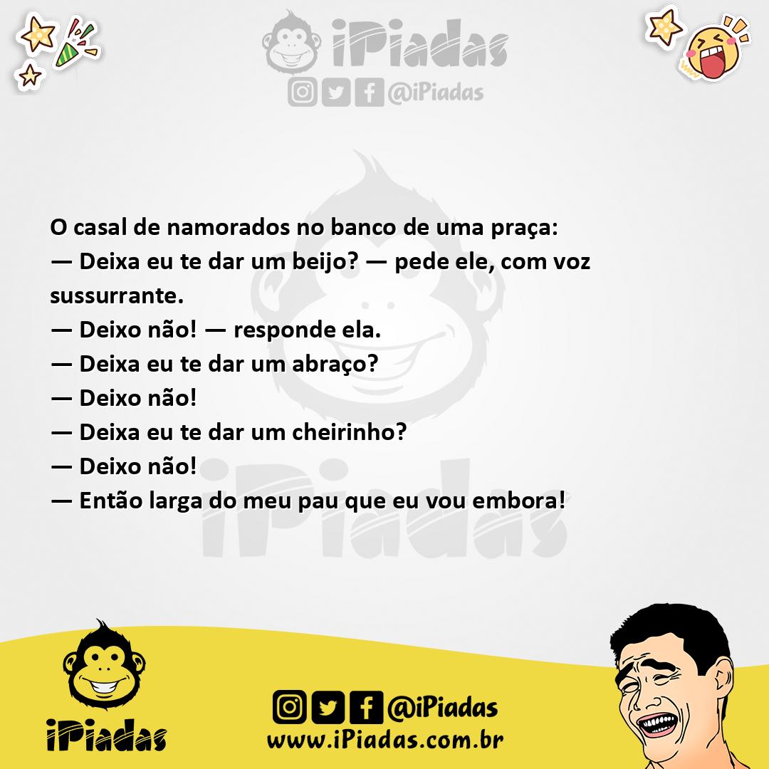 Ilustração da piada Namorada Difícil no iPiadas