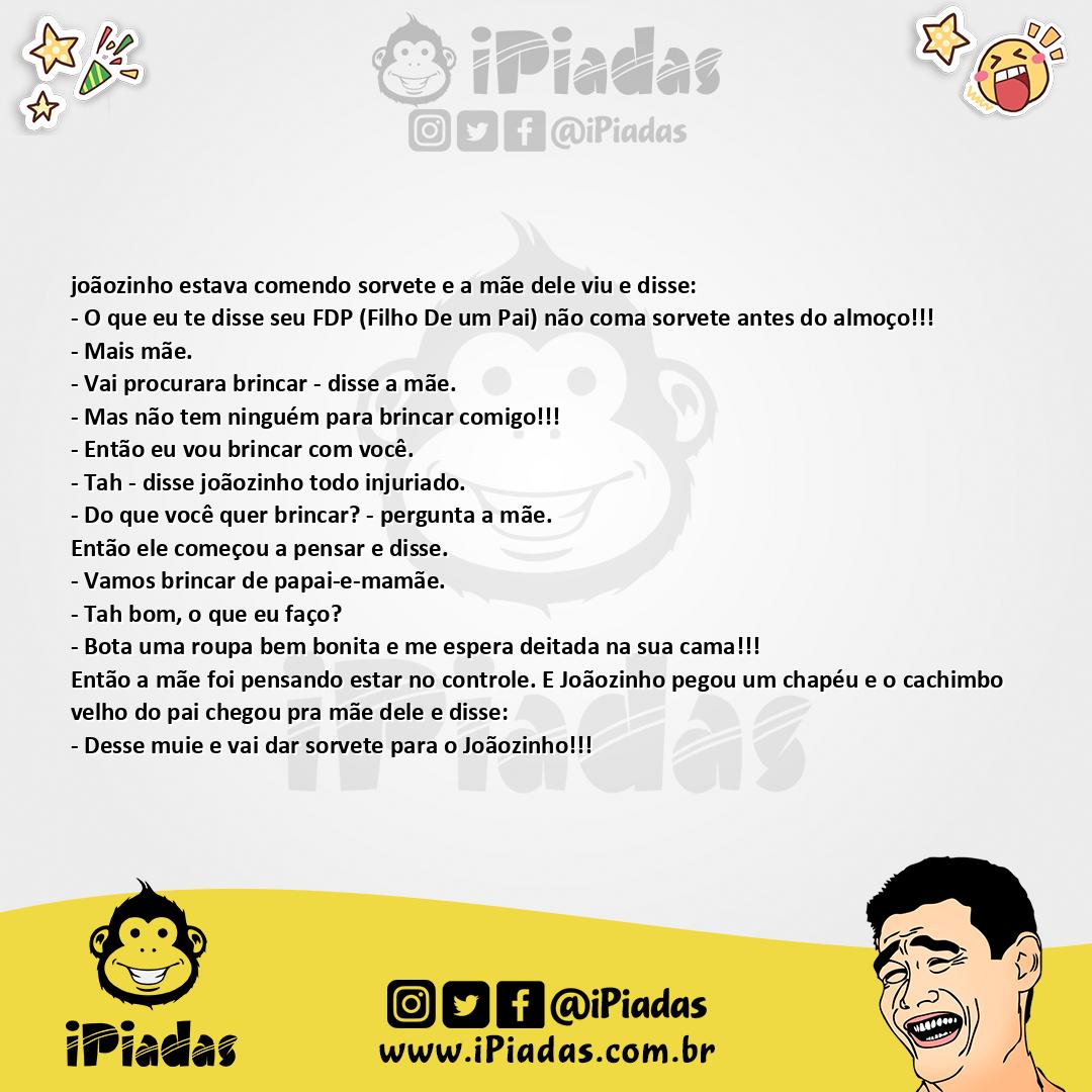 Ilustração da piada Papai-e-mamãe no iPiadas