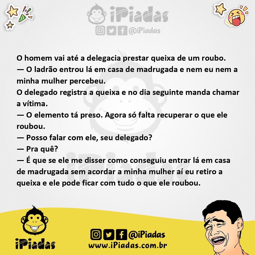 Ilustração da piada Sem Ninguém Perceber no iPiadas