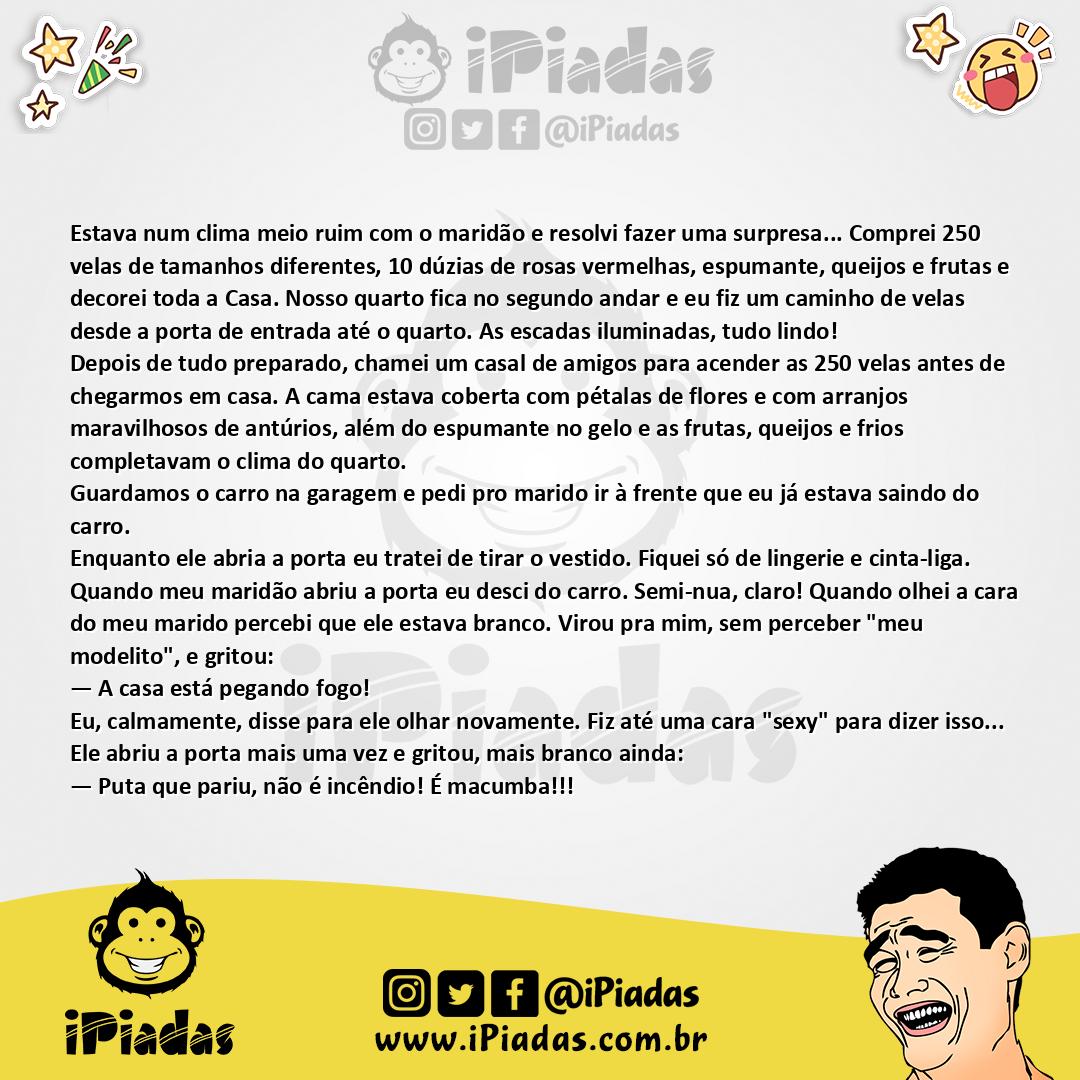 Ilustração da piada Sensibilidade Masculina no iPiadas