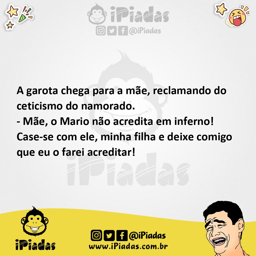 Ilustração da piada Ceticismo do Genro no iPiadas