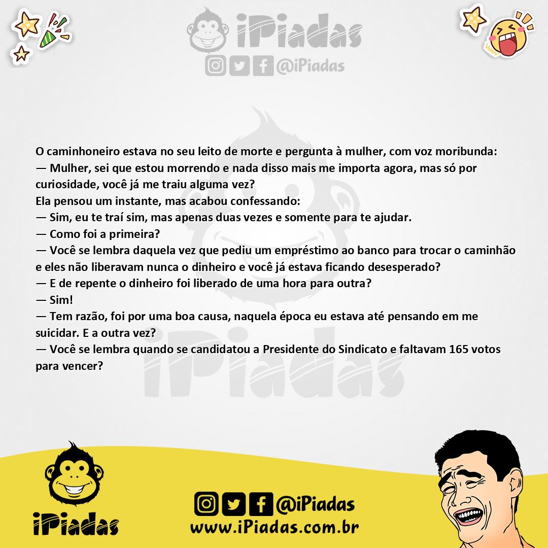Ilustração da piada Já Foi Traído no iPiadas