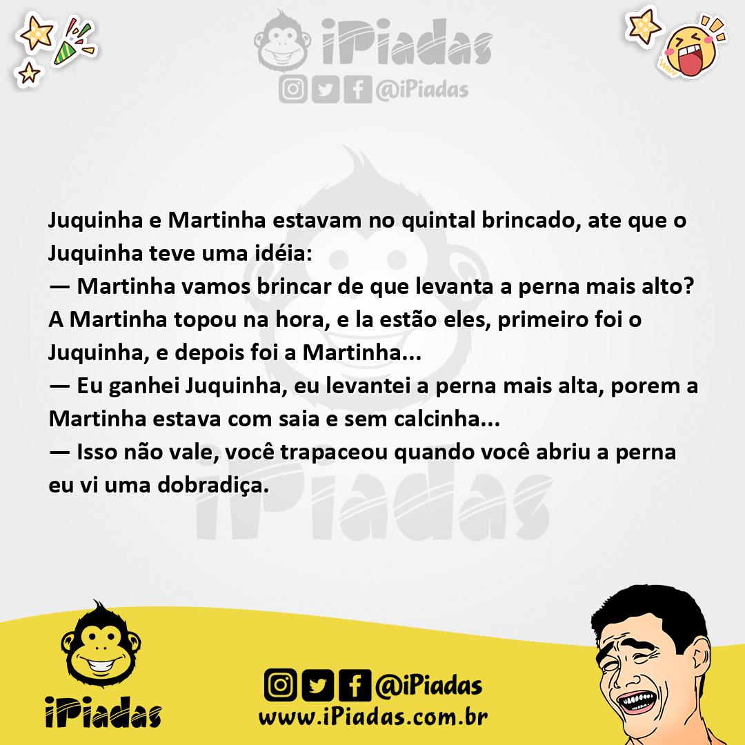 Ilustração da piada Levantando a Perna no iPiadas