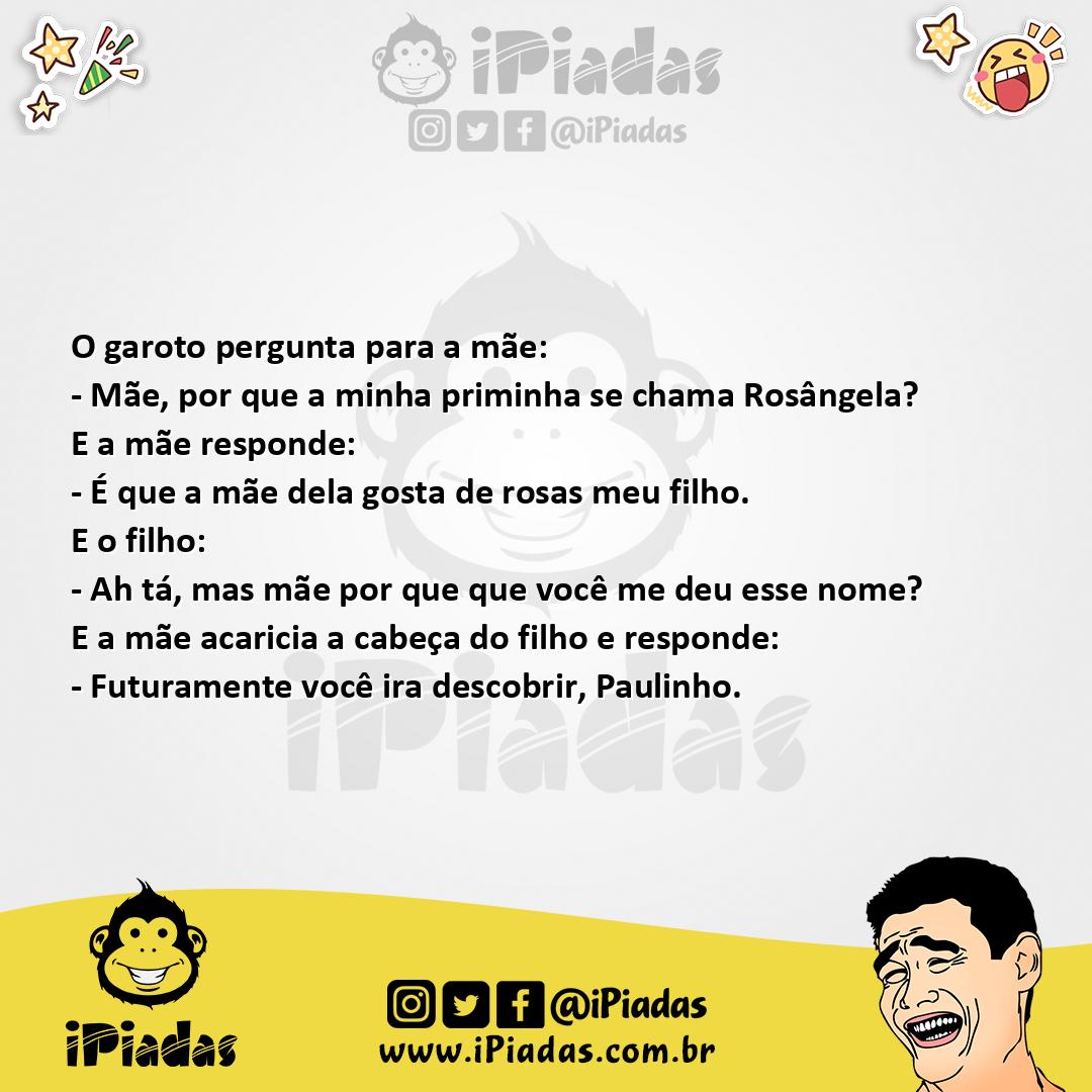 Motivo dos Nomes Piadas Engraçadas