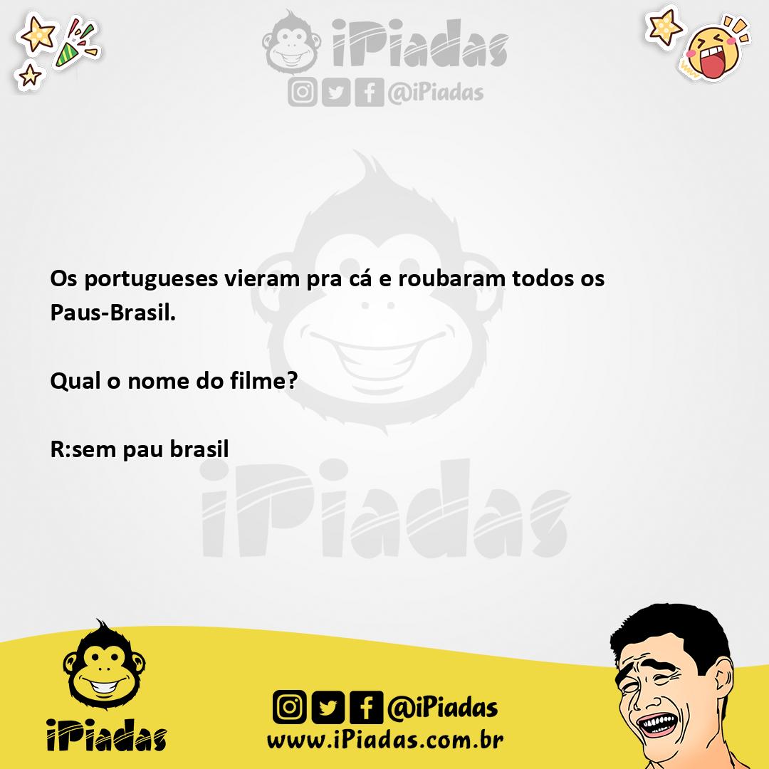 Ilustração da piada Central Brasil no iPiadas