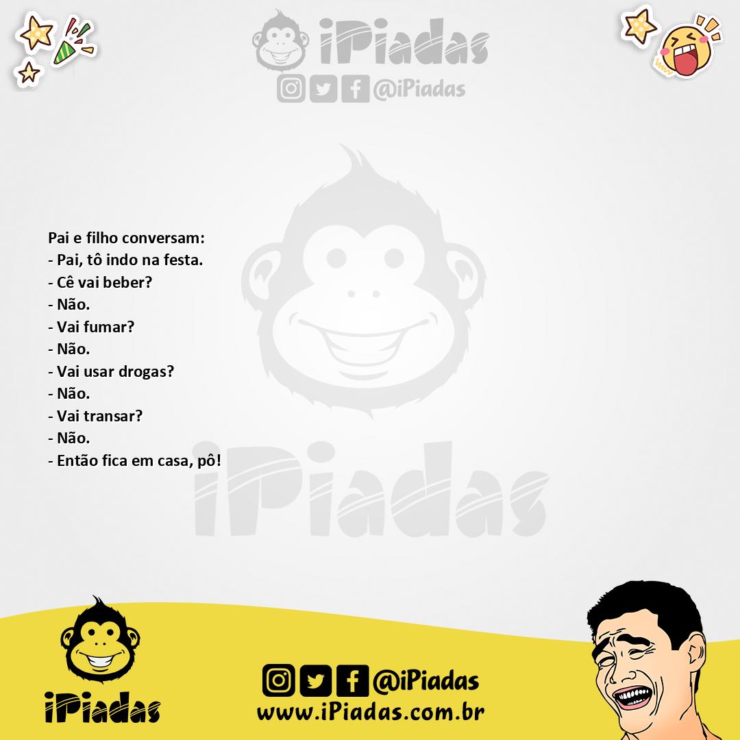 Ilustração da piada Conversa de Pai e Filho no iPiadas
