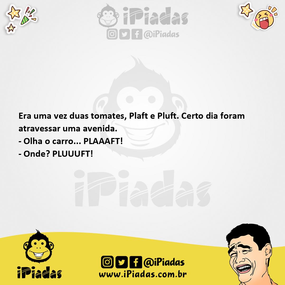 Ilustração da piada Dois Tomates no iPiadas