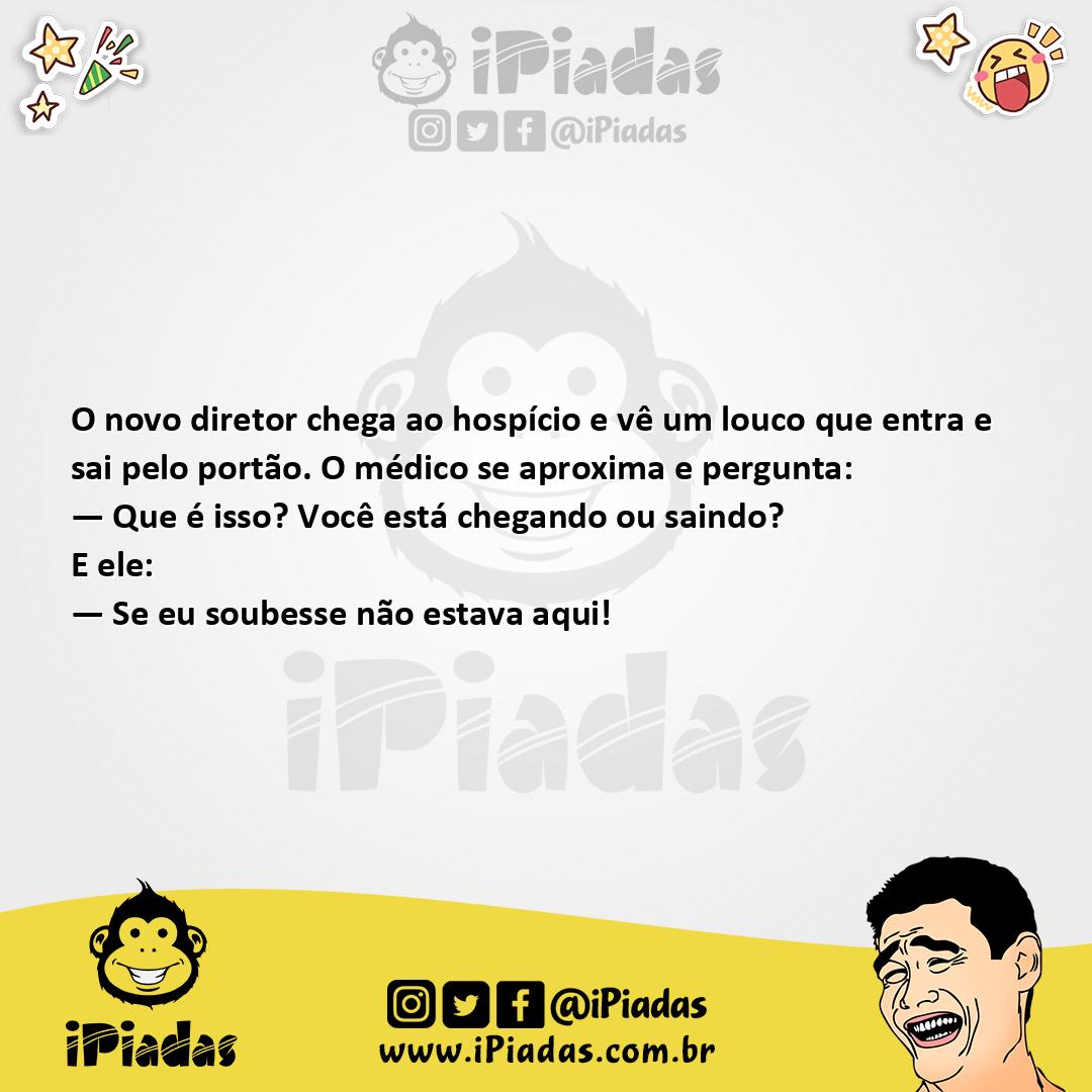 Ilustração da piada Entra e Sai no iPiadas