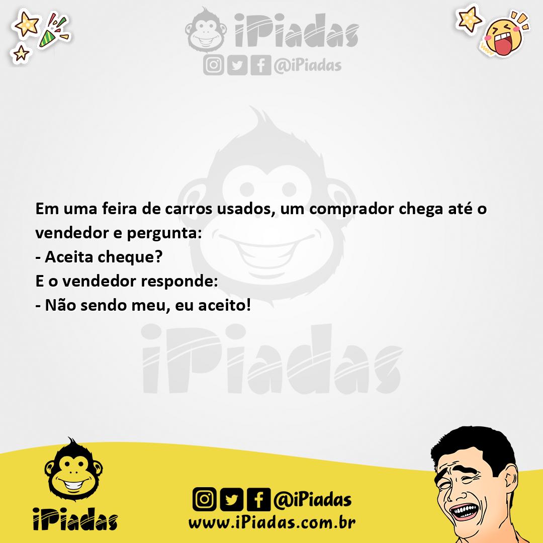 Ilustração da piada Forma de Pagamento no iPiadas