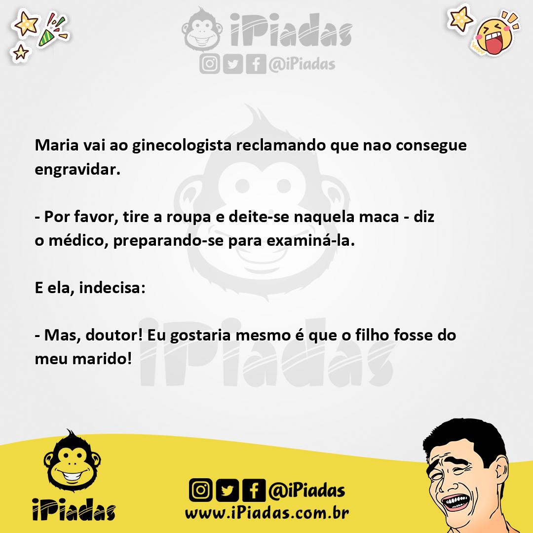 Ilustração da piada Gravidez difícil no iPiadas