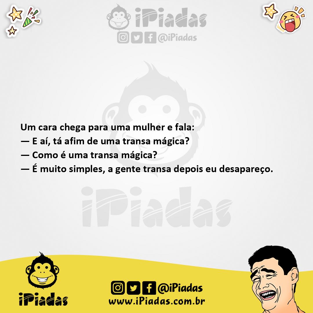 Ilustração da piada Magia do Amor no iPiadas
