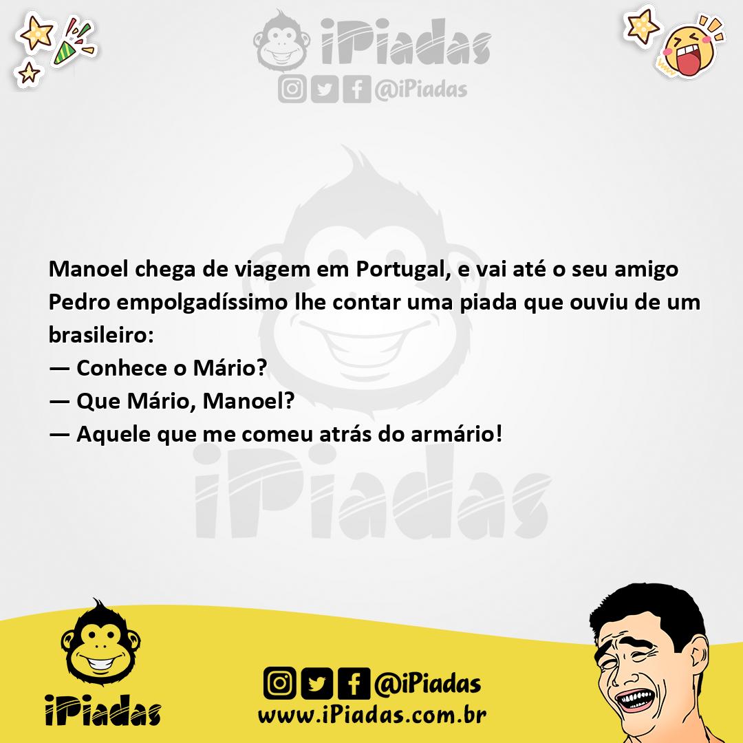 Ilustração da piada Manoel Piadista no iPiadas