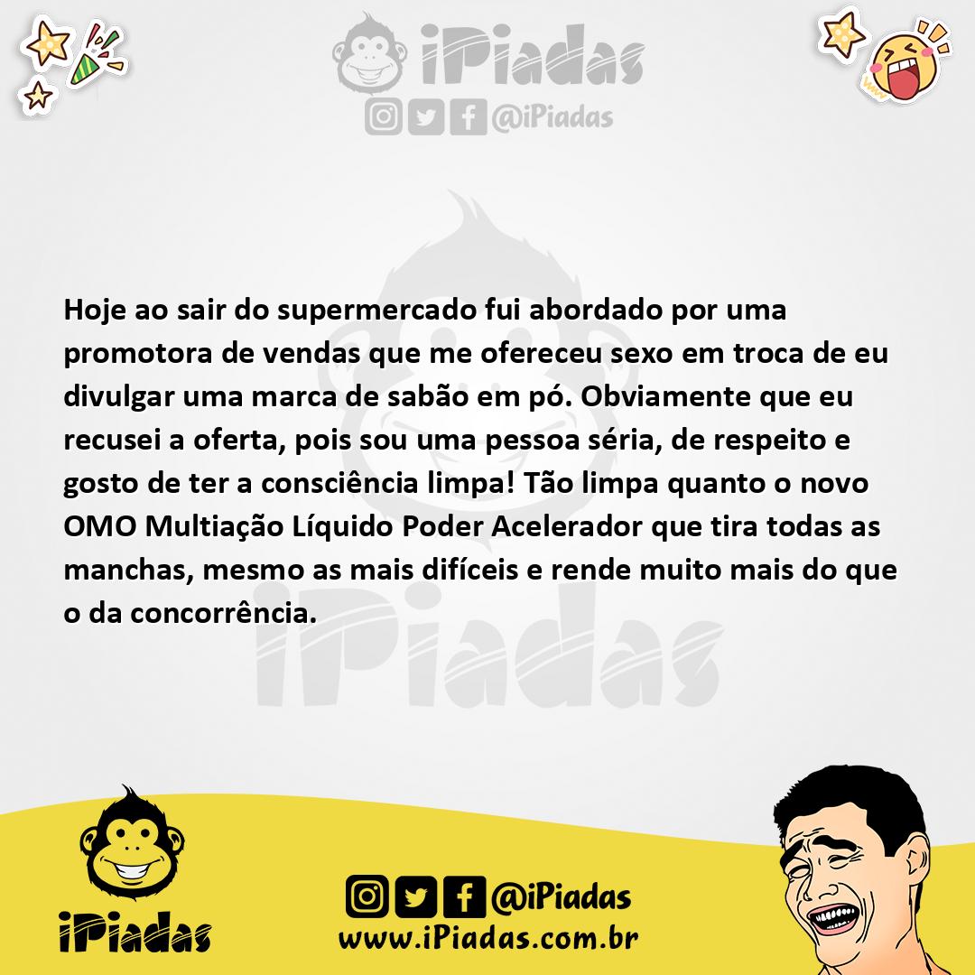 Ilustração da piada Me Fizeram Uma Oferta no iPiadas