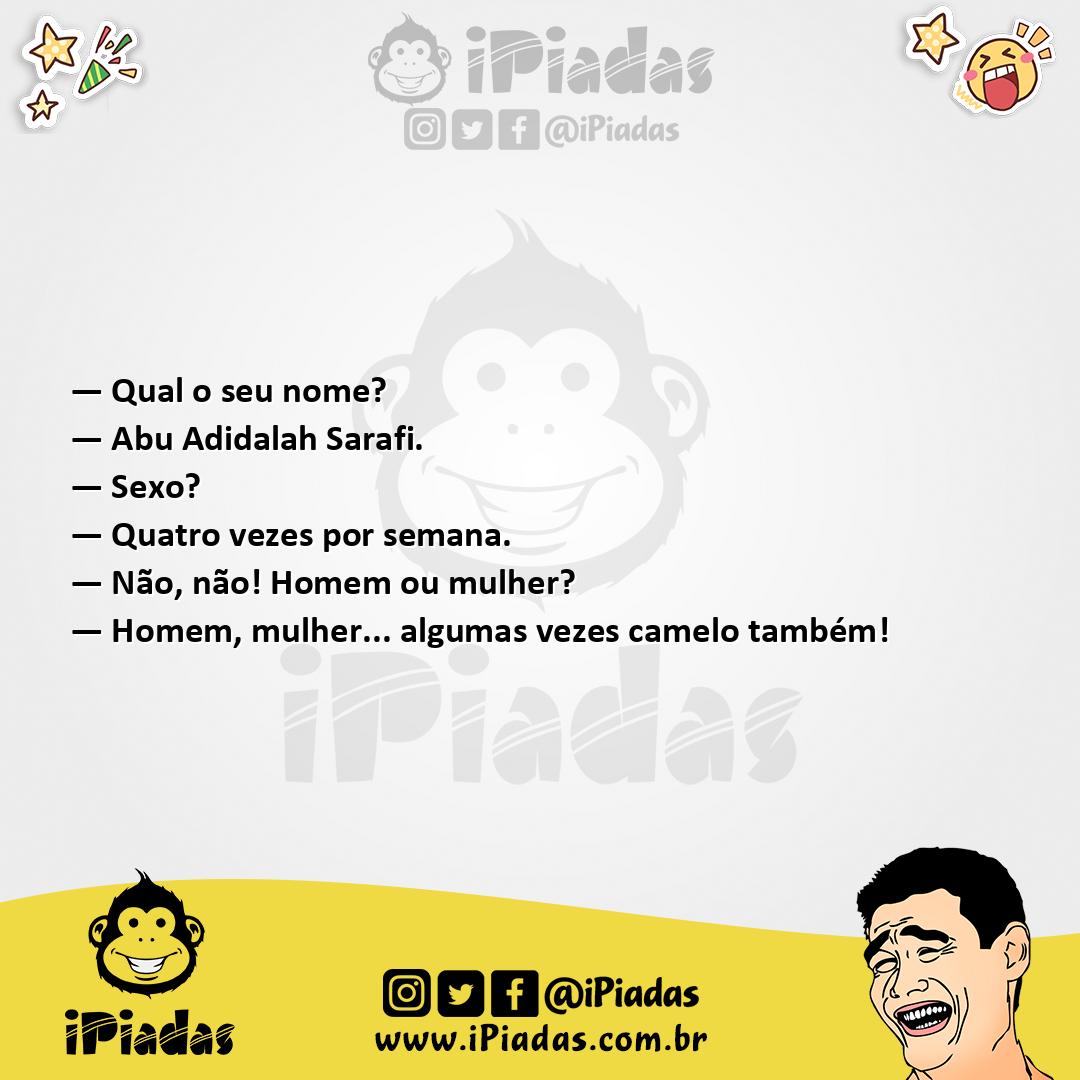 Ilustração da piada No Balcão da Alfandega no iPiadas