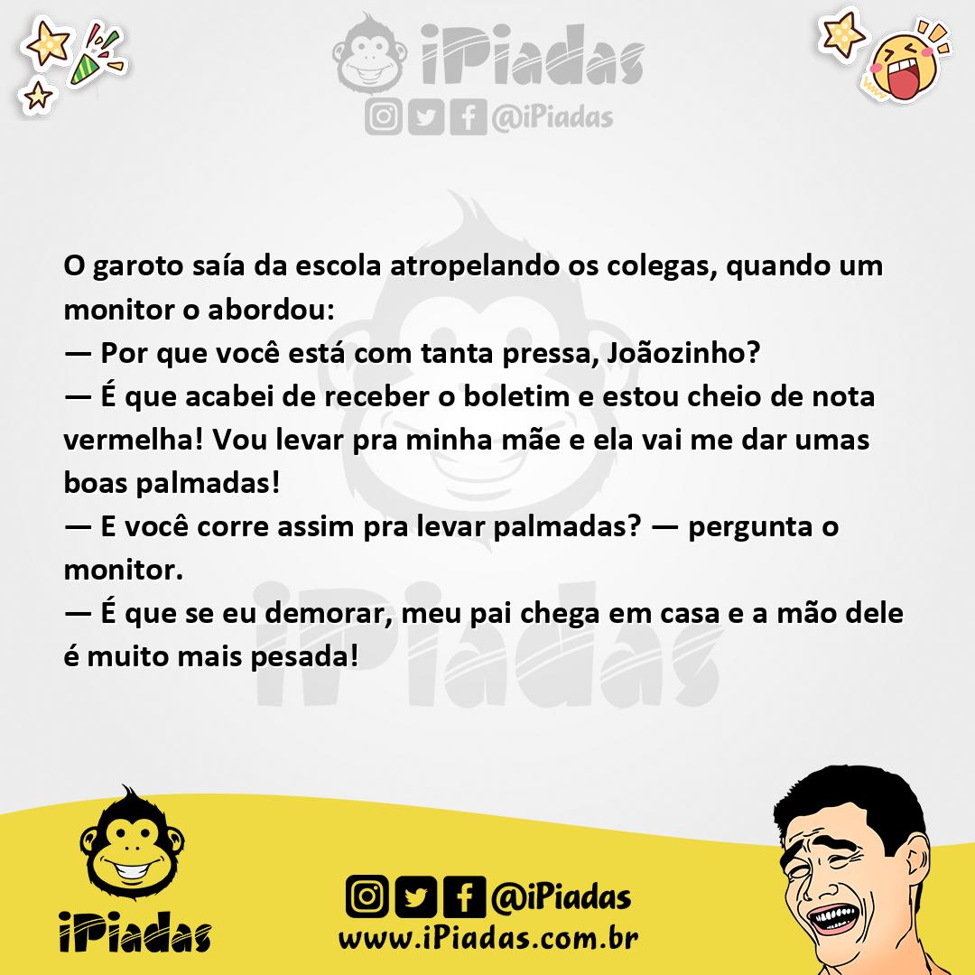 Palmadas no Joãozinho