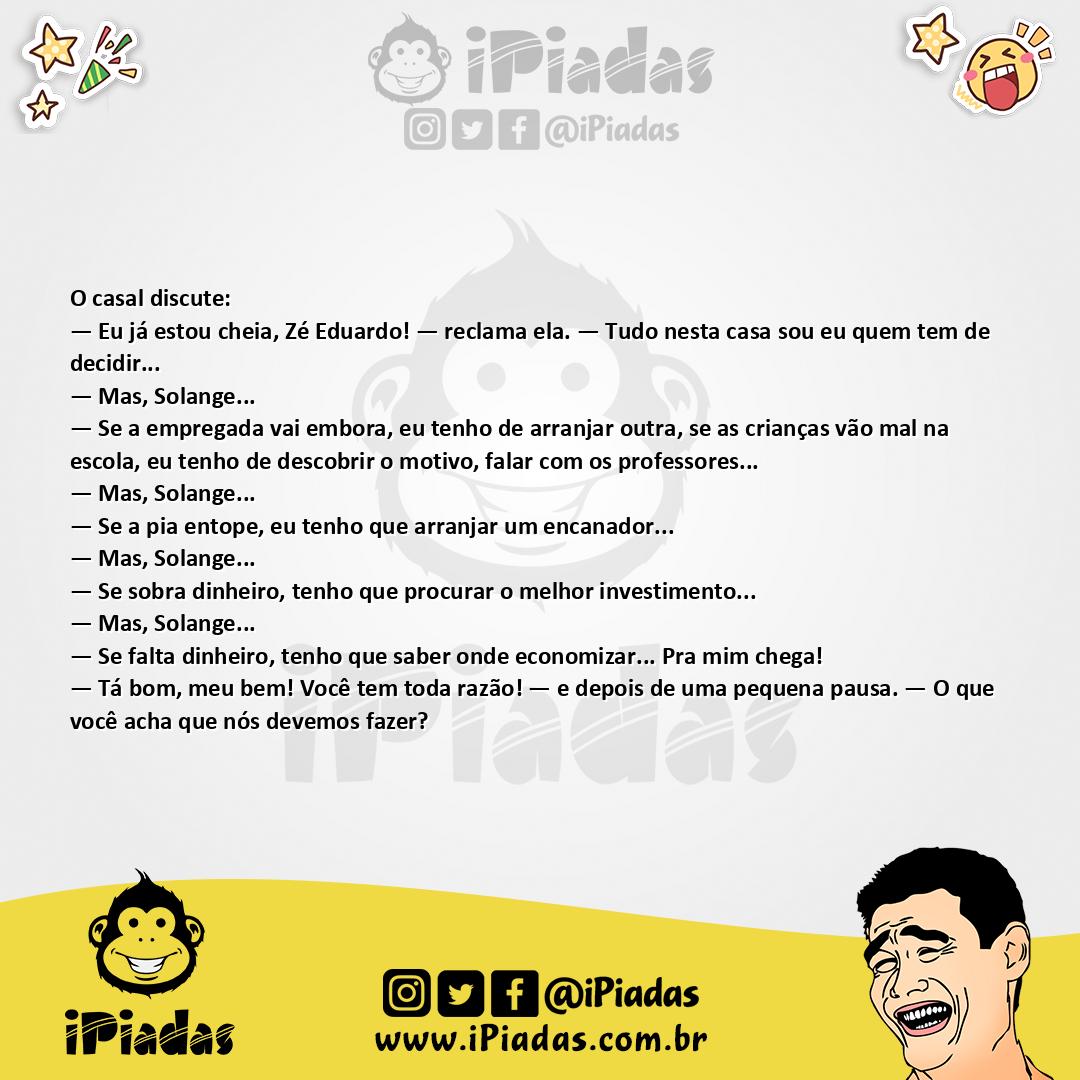 Ilustração da piada Todas as Decisões no iPiadas