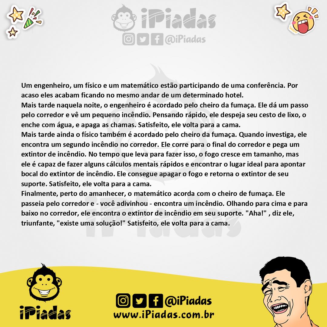 O Engenheiro, o Físico e o Matemático
