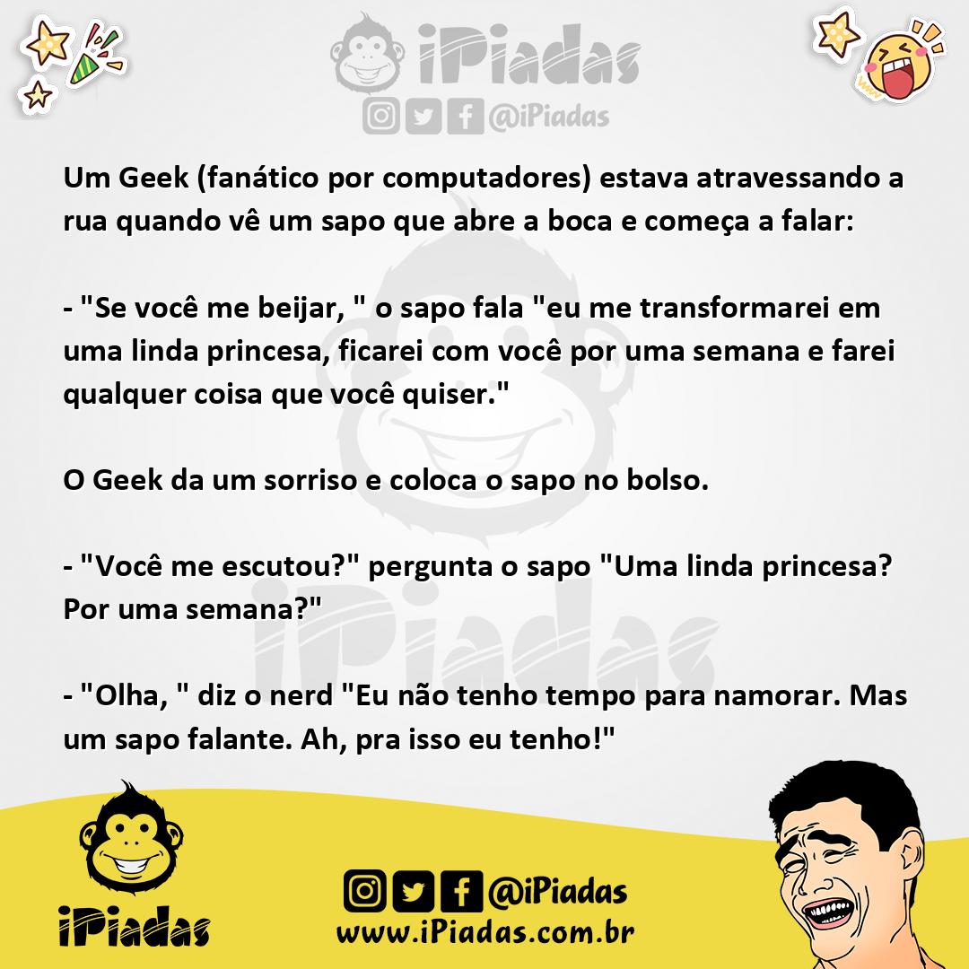 O Geek e o Sapo O Geek e o Sapo