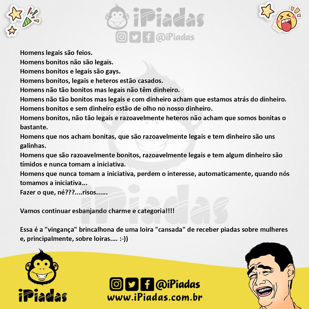 Ilustração da piada Lei de Murphy para as mulheres no iPiadas