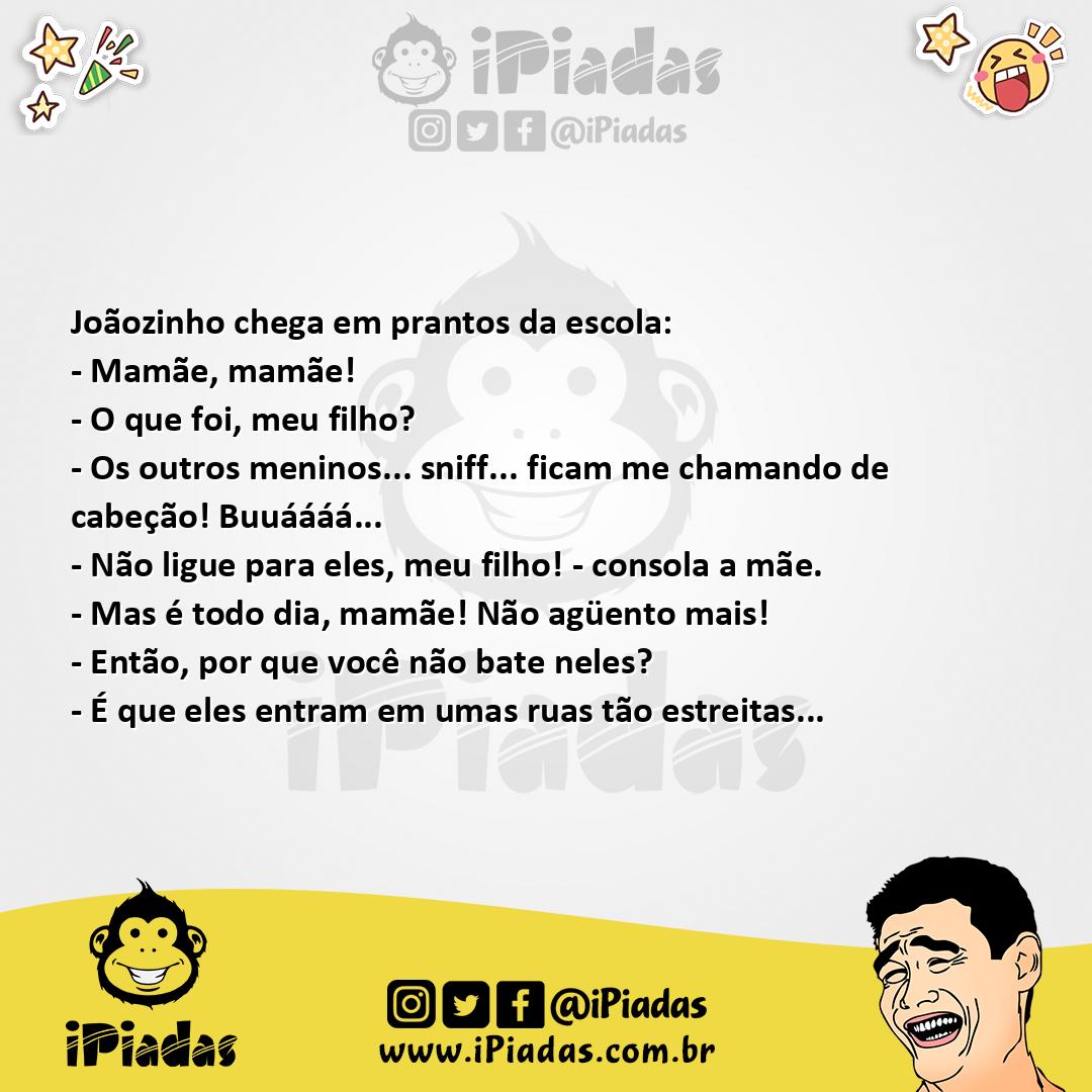 Ilustração da piada Cabeça de alfinete no iPiadas