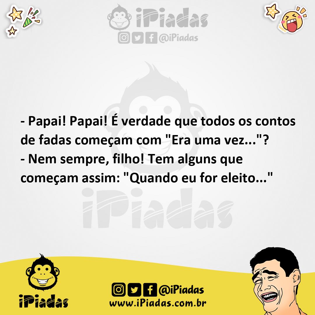 Ilustração da piada Contos de Fadas no iPiadas