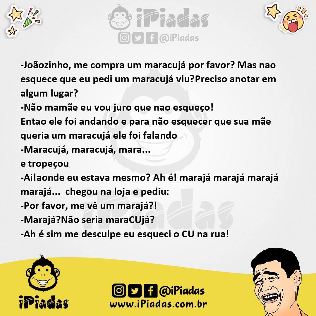Ilustração da piada Maraja? no iPiadas