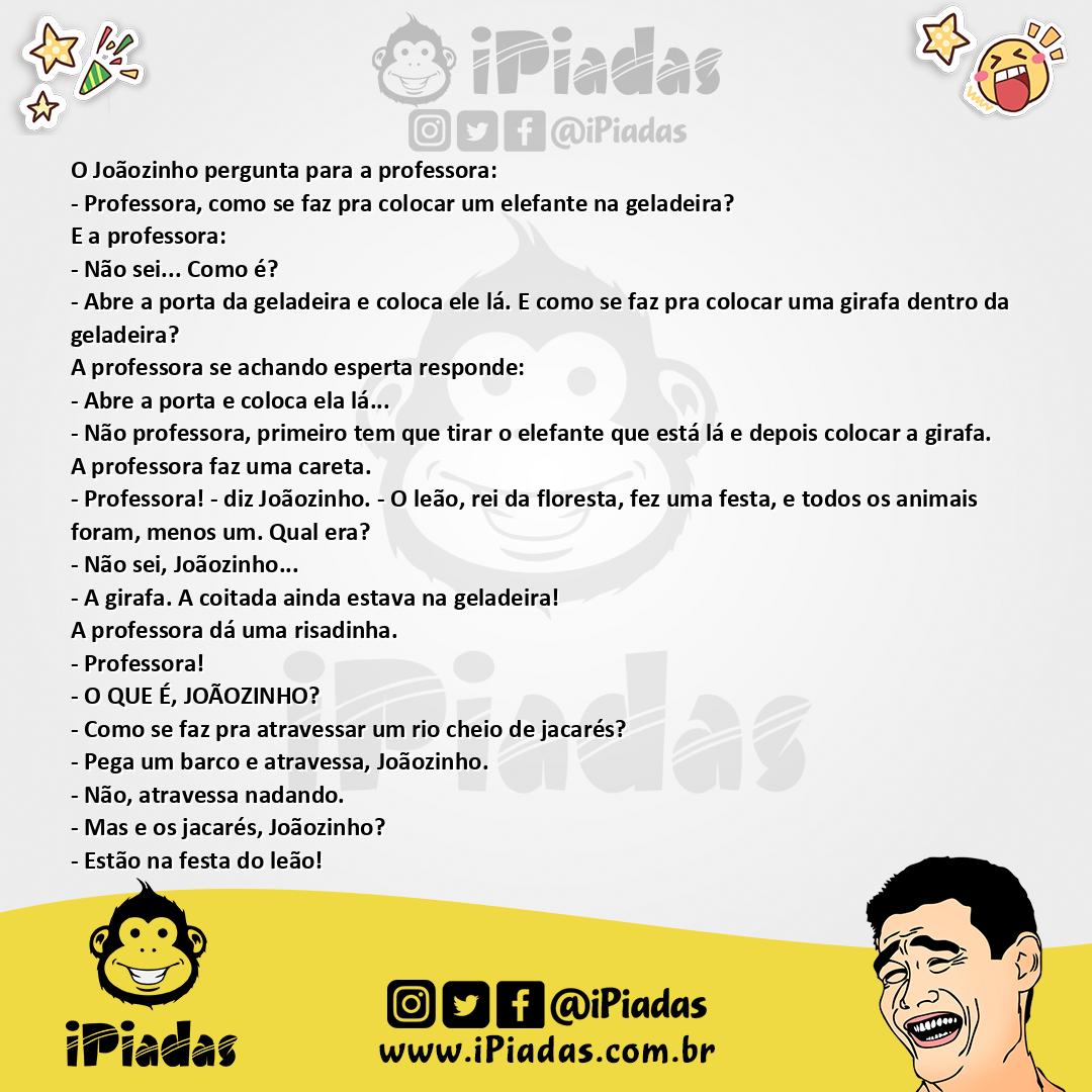 Ilustração da piada Professora, Como Se Faz? no iPiadas